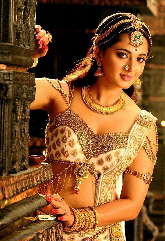 Anushka S New Look In Rudramadevi But if you ask if that makes her less beautiful, hell, no! chitramala