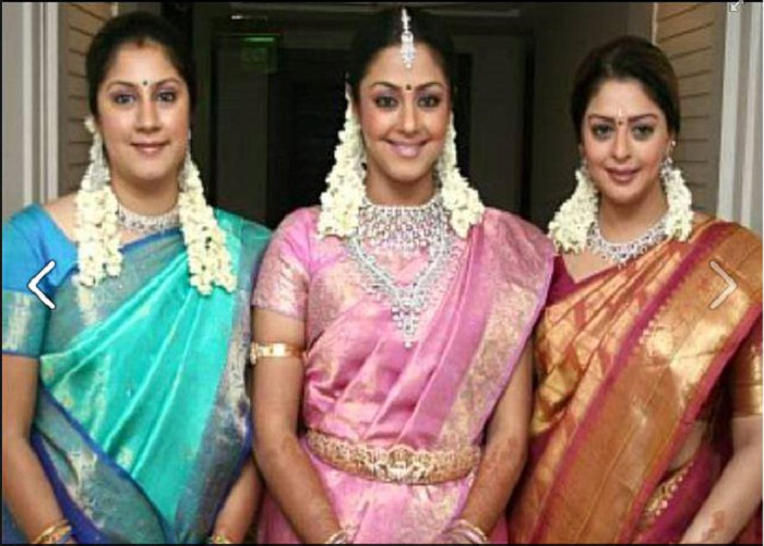 Nagma,Jyothika and Roshini