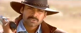 Pawan-Kalyan-cowboy-hat-in-badri