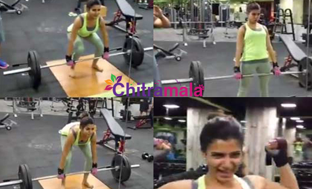 Samantha Latest Gym Video