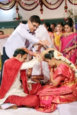 aalu-ravind-at-bvsn-prasad-daughter-wedding