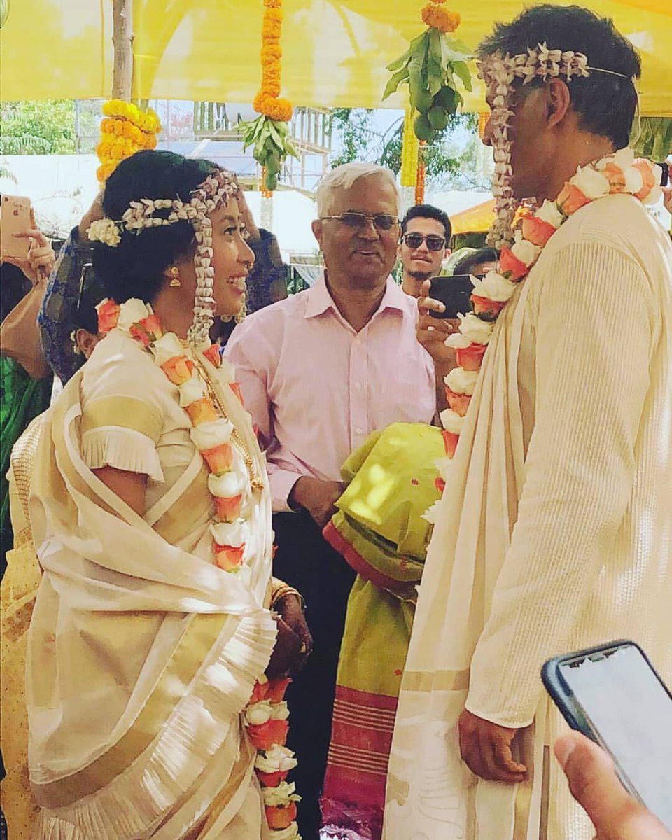 Milind Soman and Ankita Konwar Wedding Photos