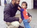 Jr-Ntr-with-his-Son-Abhay-in-London