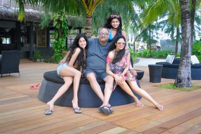 Sridevi-Daughters-in-Bikini