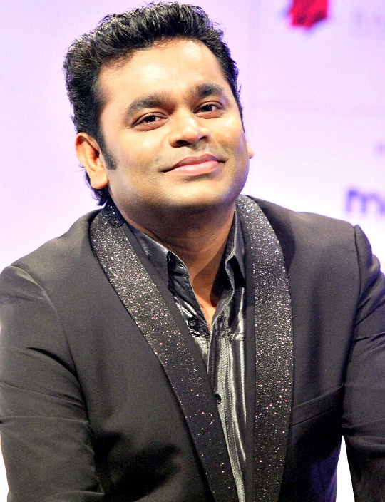 AR Rahman in Buzz cut