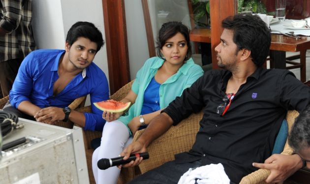 Nikhil and Swati with director