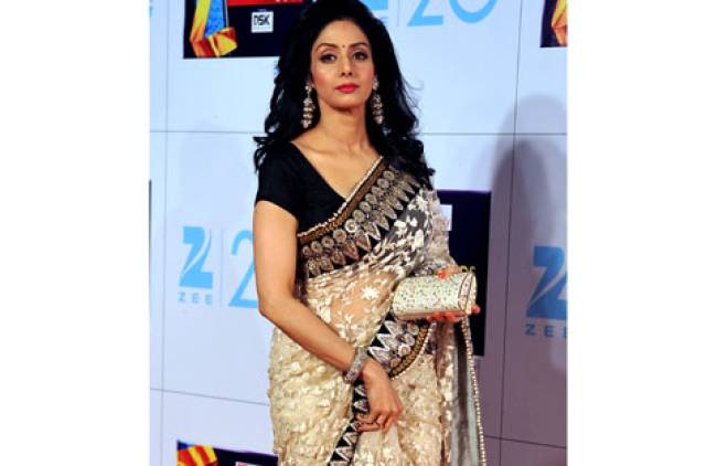 Sridevi at Zee Cine Awards