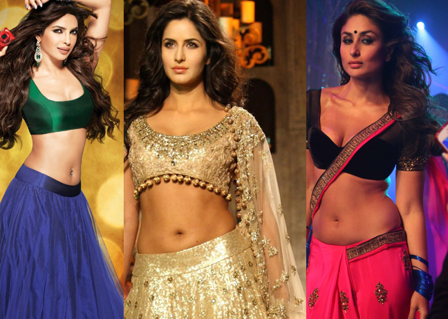 Bollywood-Actresses-Navel-Show