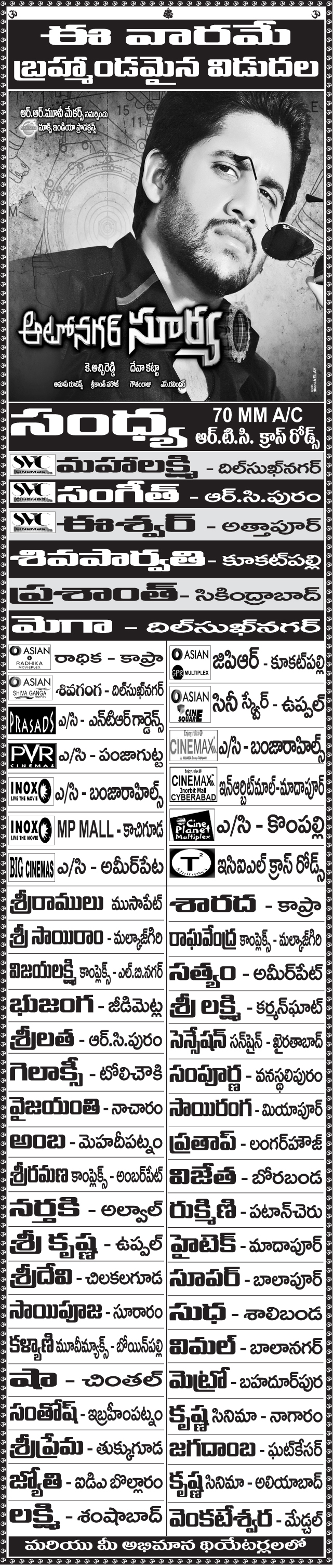 Autonagar-Surya-Movie-Hyderabad-Theaters-List