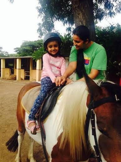 Pawan-Kalyan-Daughter-Horse-Riding-Photo
