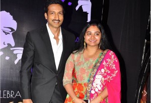Gopichand and his wife photos