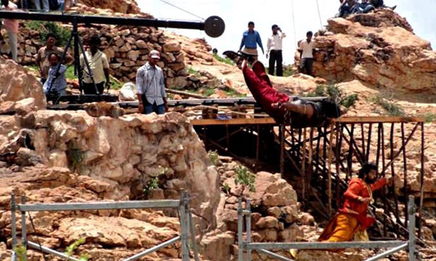 Fire Accident on Baahubali Sets