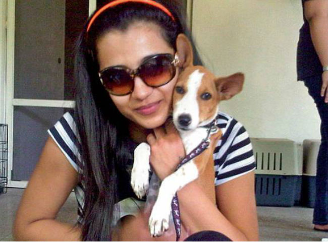Tollywood Heroines With Their Pets