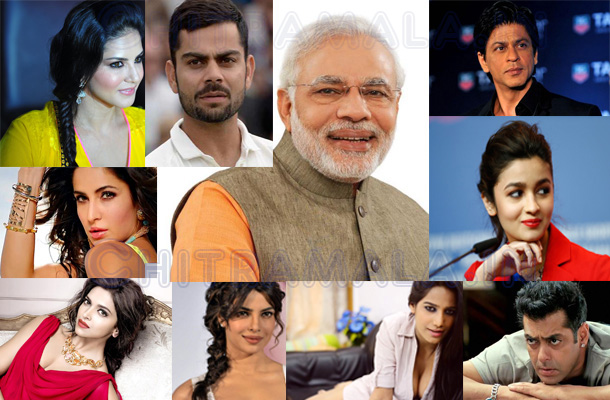 Top Indian Google Search Celebs in 2014