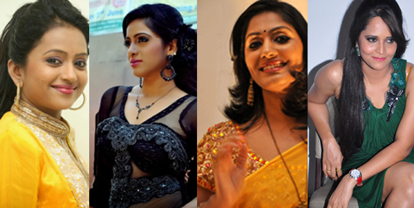 Top Telugu TV Anchors