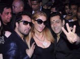 Paris Hilton Salman and Mika Singh