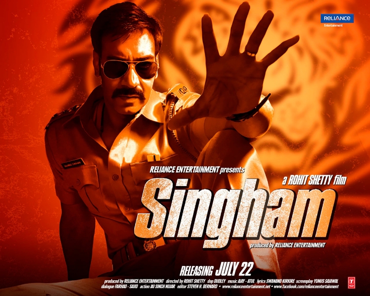 Singham Returns Poster