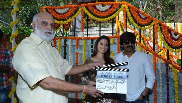Bengal Tiger Movie Launch Photos