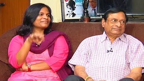MS Narayana and his Daughter Shashi Kiran
