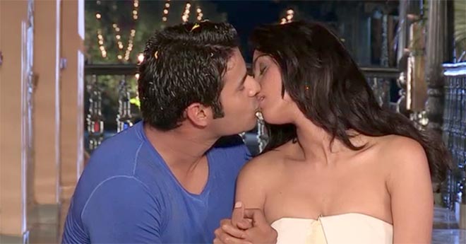 Mallika Sherawat and Himanshu Malik Kiss Scenes  in Khwahish
