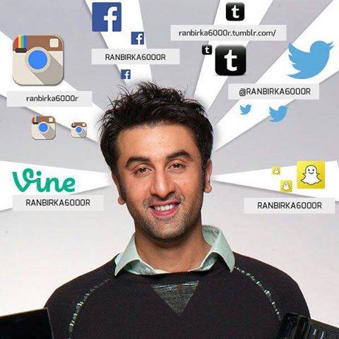 Ranbir Kapoor Social Media