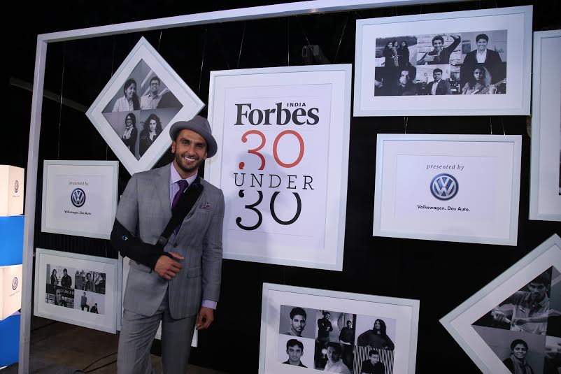 Ranveer Singh Forbes 2015 Event