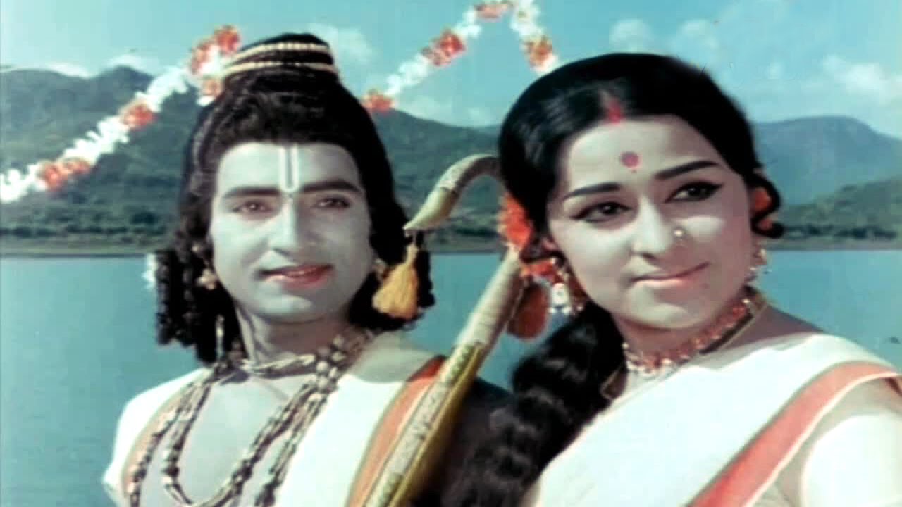 Shoban Babu and Chandra Kala