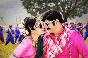 NBK and Trisha in Lion Movie