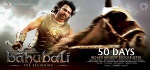 Baahubali Movie 50 Days Posters