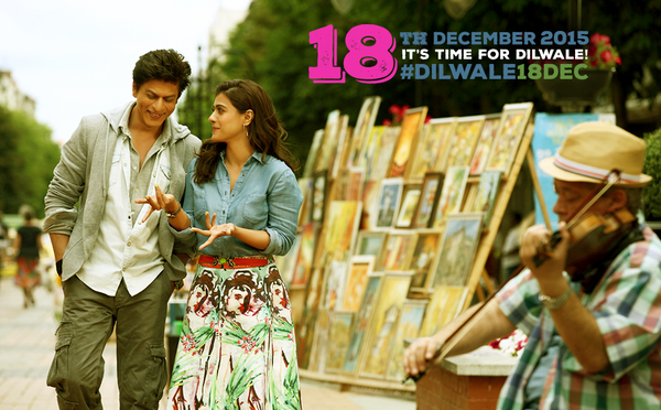 SRK and Kajol Dilwale Movie First Look