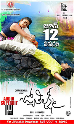 Jyothi Lakshmi Telugu Movie Poster