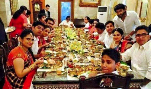 Amitabh Dinner at Prabhu House