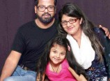 Actress Rambha Family Photo