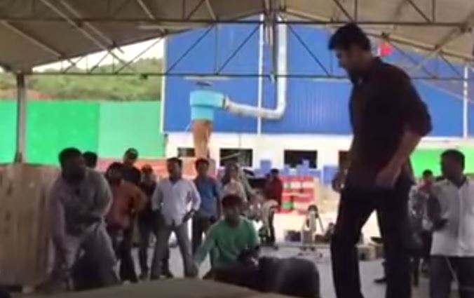 Mahesh Babu Real Stunts For Srimanthudu