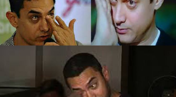 Aamir Cries once again