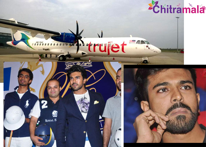 Ram Charan has a Polo Team and Jet Airways