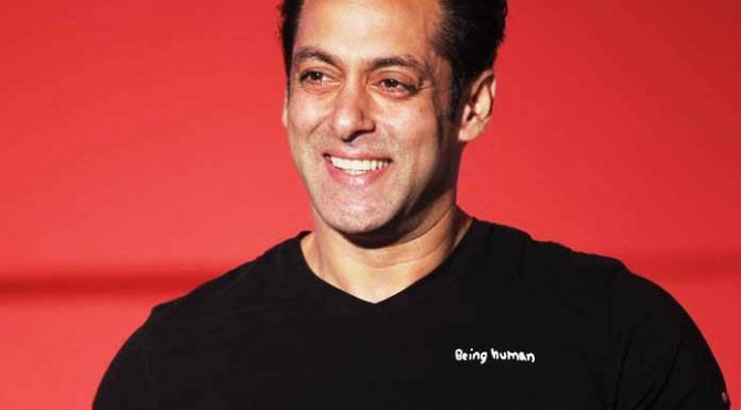 Salman Khan to donate his remuneration to Being Human