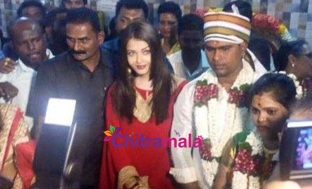 Aishwarya Rai Attends Her Bodyguard Wedding