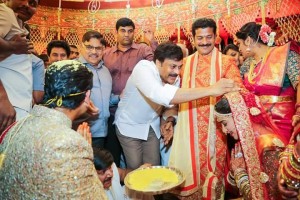 Revanth Reddy Daughter Marriage Photos