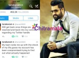 NTR Twitter Account Hacked