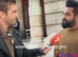 Spain reporter interviewing Jr.NTR
