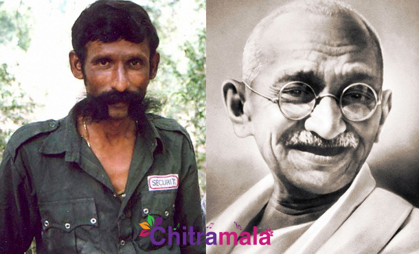 Veerappan and Mahatma Gandhi