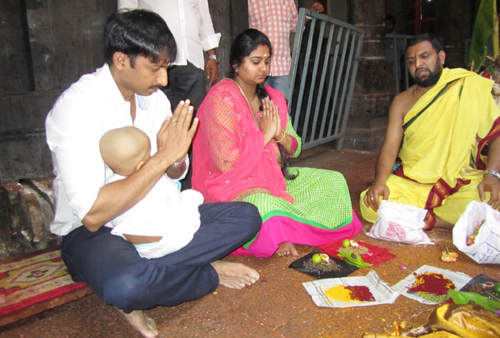 Gopichand Family Performs Rahu Ketha pooja