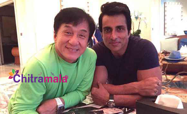 Jackie Chan and Sonu Sood