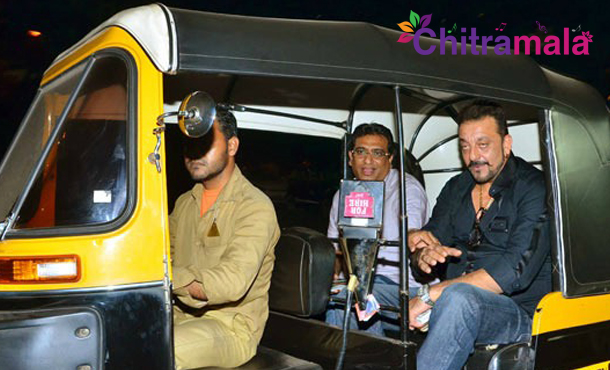 Sanjay Dutt Auto Rikshaw Ride