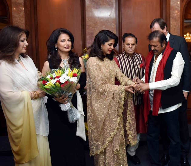 Mohan Babu Felicitates Priyanka Chopra