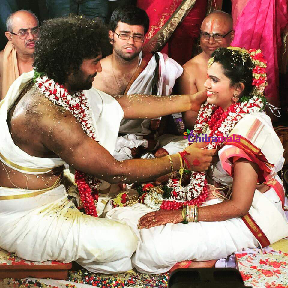 Raghu Master and Pranavi Marriage Photos