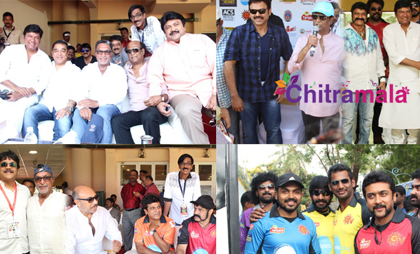 Stars Crickets Hungama in Chennai
