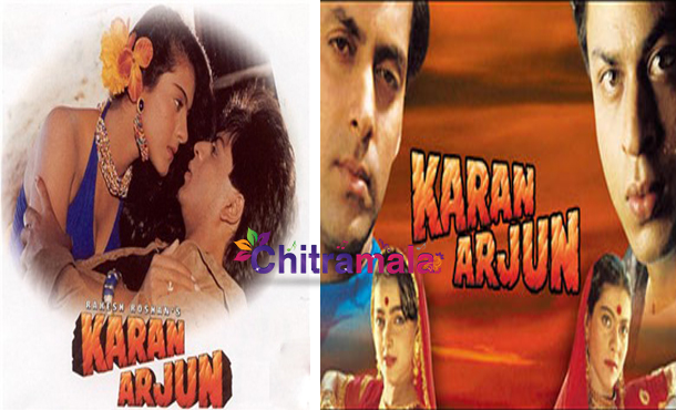 SRK in Karan Arjun