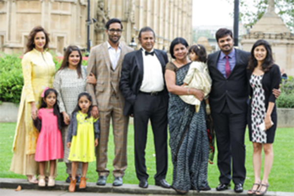 Mohan Babu Family at British Parliament